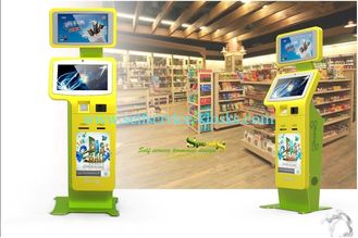 22 Inch Air Conditioner and Smart Free Standing Kiosks for Account Inquiry and Transfer