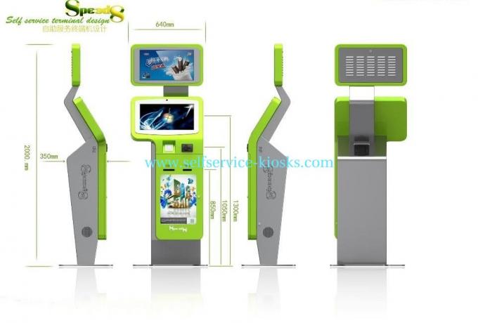 Kiosque multifonctionnel de PC régulier puissant de la Chine ou de PC industriel avec 22 pouces au-dessus de fournisseur de moniteur de LED