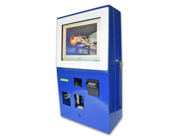 Netcash Payment Wall Mount Kiosk , Compact Touchscreen Kiosk Multi Function V637