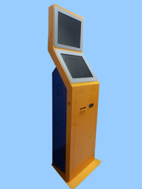Bill Payment Touch Screen Kiosk Freestanding 19" LCD Screen With Thermal Printer