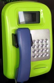 Vandal Resistant Auto Dial Telephone With Four Numbers Automatic Dialer And Metal Keypad