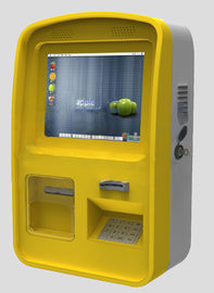 Custom Anti-Vandalism, Waterproof, Dustproof Internet / Information Wall Mount Kiosk