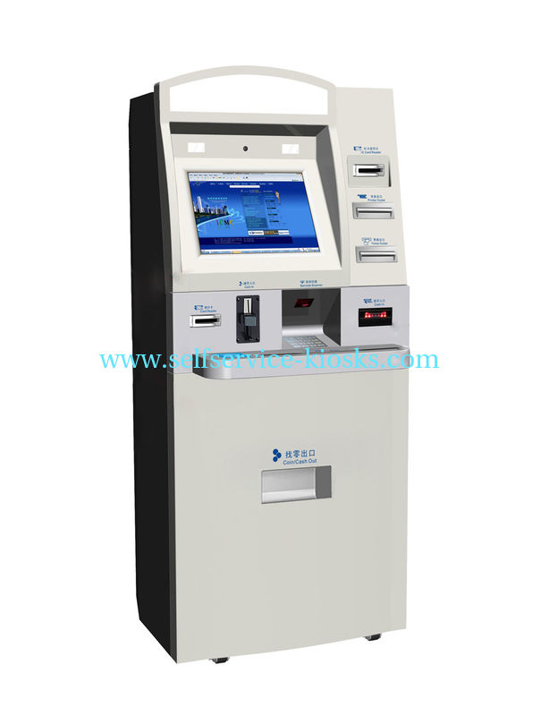 Touchscreen Multifunction ATM With Check Scanner , Money Order Printer